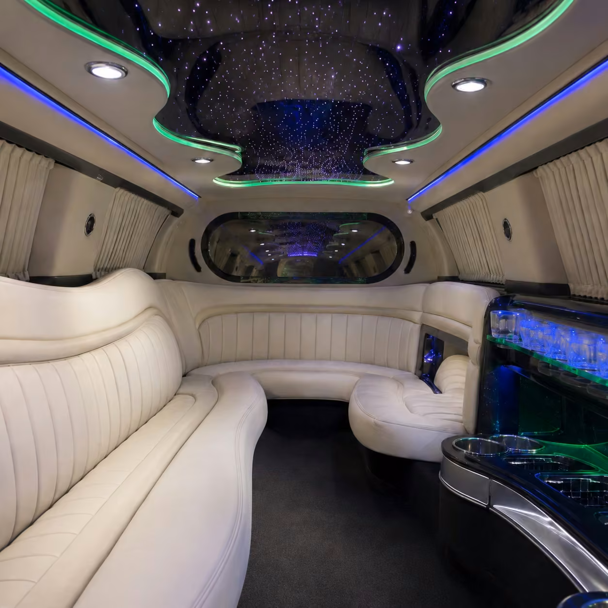 chrysler 300 limo interior